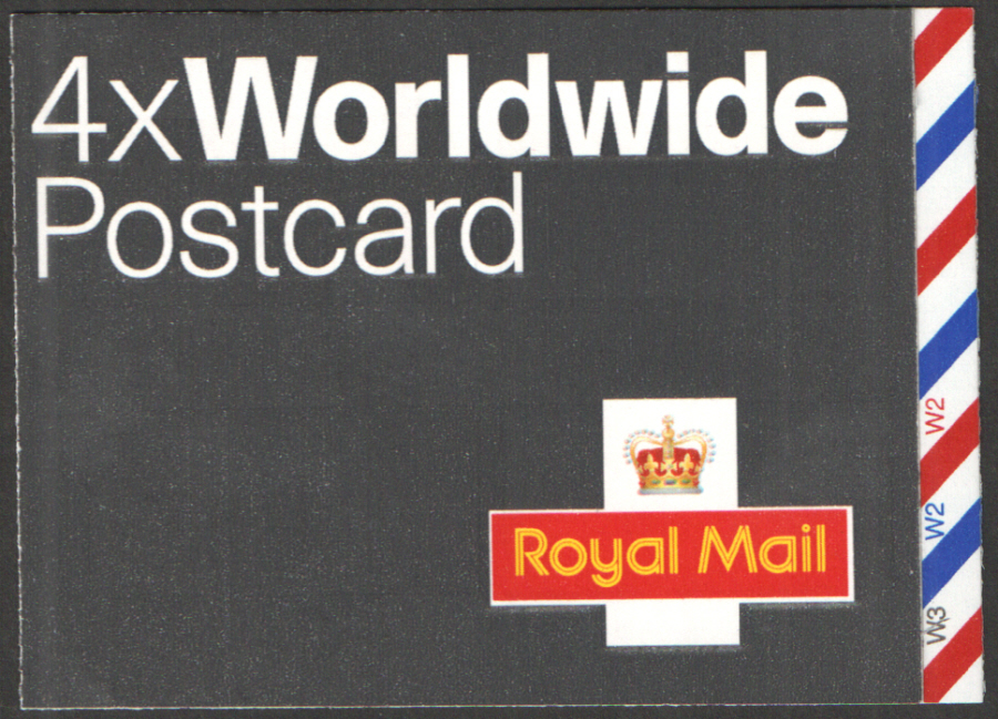 (image for) MJA1 / SB4(9)/1 Cyl W3 W2 W2 Walsall 4 x Worldwide Postcard Booklet